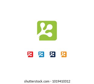 Reptile logo template