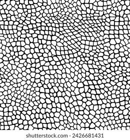 Reptile skin, Seamless animal crocodile pattern for textile design