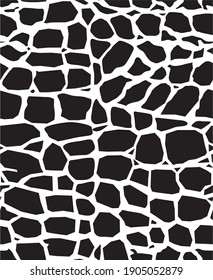  Reptile skin seamless pattern. Animal print background.