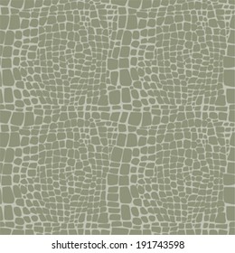 Reptile skin seamless vector pattern