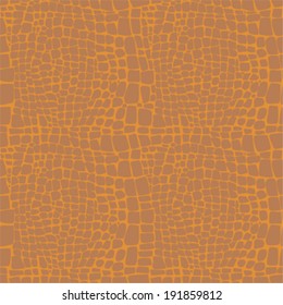 Reptile skin seamless vector pattern