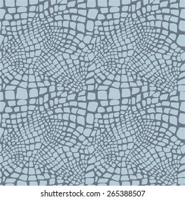 Reptile skin seamless vector pattern