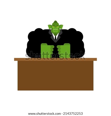 Reptilian boss. Alien invaders of the Earth. Secret Government Aliens.