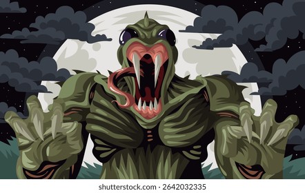 reptilian chupacabras alien strange monster