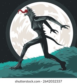 reptilian chupacabras alien strange monster