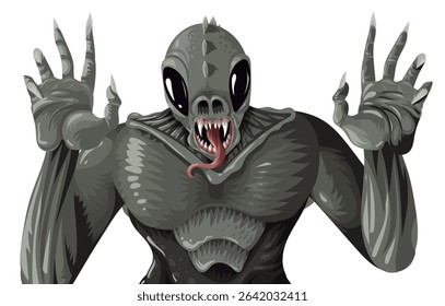 reptilian chupacabras alien strange monster