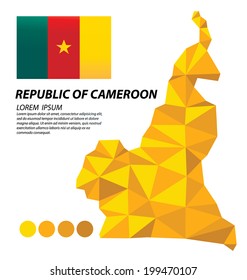 Republic of Cameroon geometric concept design