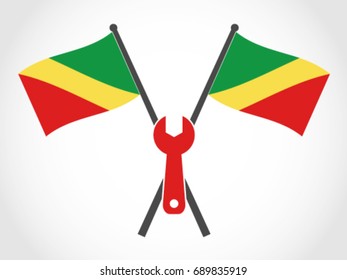 Republic of Congo Emblem Equipment