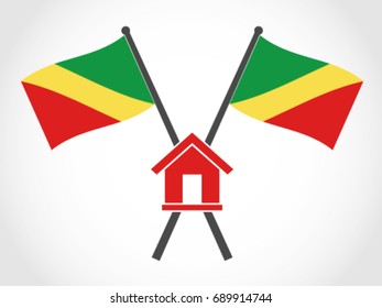 Republic of Congo Emblem Home