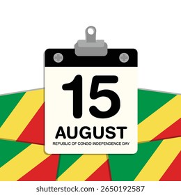 Calendario del Pequeño Muro del Día de la Independencia de la República del Congo