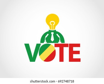 Republic of Congo Podium Lack Of Idea Politician Vote