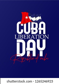 Republic of Cuba, day of liberation