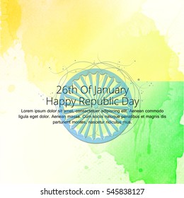 Republic day , 26 January .