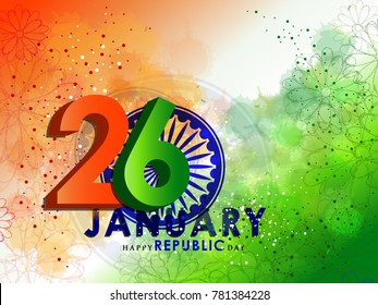 Republic day ,26 January .