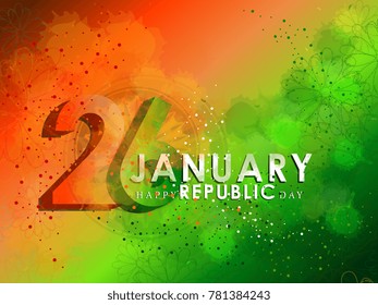 Republic day ,26 January .