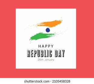 Republic day, 26 January, Vector Background 