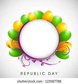 Republic Day background. EPS 10.