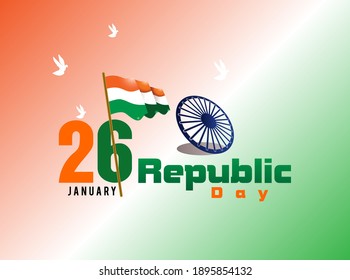 Republic Day Colorful Creative Design