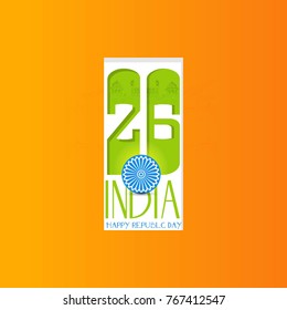 Republic Day (Republic Day honours the date on which the Constitution of India came)