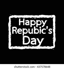 Republic Day Illustration design