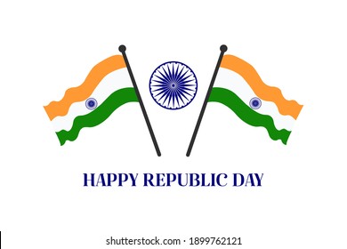 Republic day of India background Celebration, 26 January India Republic Day background with indian flag and ashok chakra concept .Suitable for greeting card, poster and banner.

