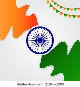 fondo vectorial del día de la república india