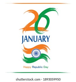 Republic Day National Holiday India Stock Vector (Royalty Free ...