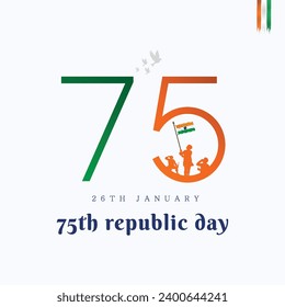 republic Day, poster, celebrations Indian republic day, 26 January, vector, illustration, celebration, poster, flower,army, india, Happy,flag, greeting card, banner, post design