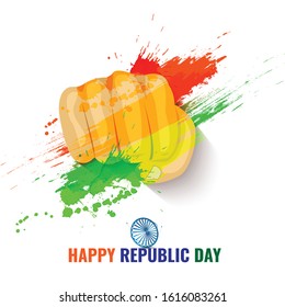 Republic Day vector, 26 January Background.