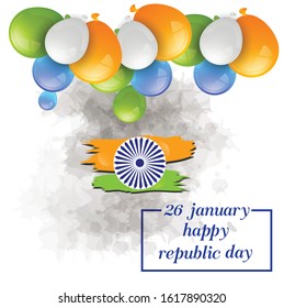 Republic Day vector, 26 January Background.