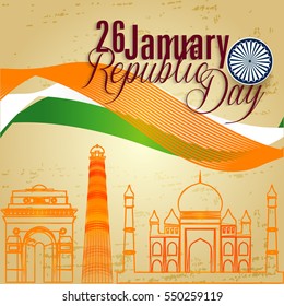 Republic day vector 