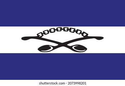 Republic Gazankulu flag vector icon