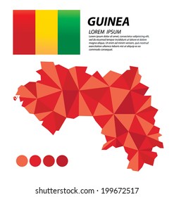 Republic of Guinea geometric concept design