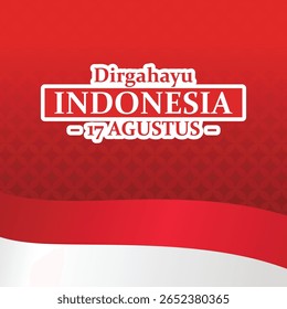Republic of Indonesia Anniversary Commemorative Poster