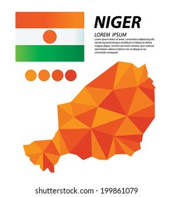 Republic of Niger geometric concept design