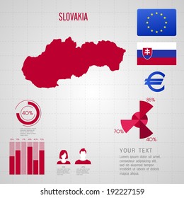 Republic of Poland. flag. World Map. Travel vector Illustration.