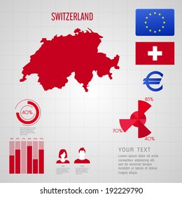 Republic of Poland. flag. World Map. Travel vector Illustration.