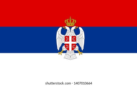 Republic Serbian Krajina Croatia Flag Vector Stock Vector (Royalty Free ...