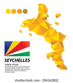 Republic of Seychelles geometric concept design