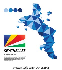 Republic of Seychelles geometric concept design