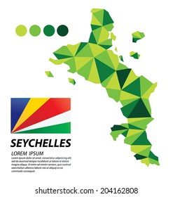 Republic of Seychelles geometric concept design