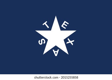 Republic Texas Flag  Lonely Star 