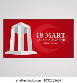  Republic of Turkey National Celebration Card. 18 March Canakkale victory day.  Turkish :  Canakkale zaferi 18 Mart. 
English translation:  Anniversary of Canakkale victory day 18 March