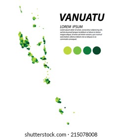 Republic of Vanuatu geometric concept design