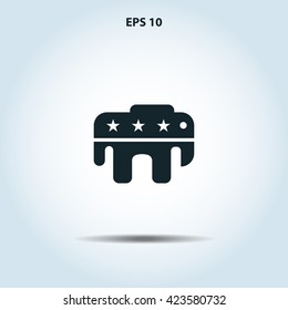 republican elephant icon