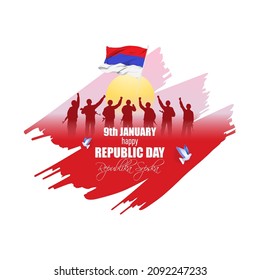 republika srpska republic day- vector illustration