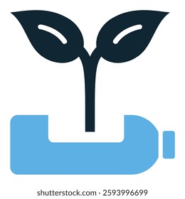 Repurpose icon vector representing creative reuse, sustainability, and waste reduction. Ideal for eco-friendly solutions, upcycling projects, and circular economy initiatives.