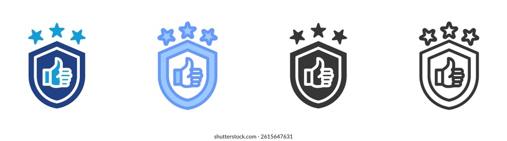 Reputation Defense icon set multiple style collection