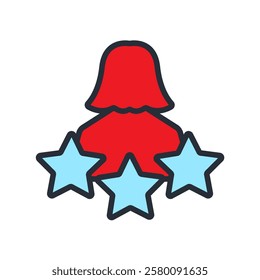 reputation flat icons  symbol vector elements for infographic web