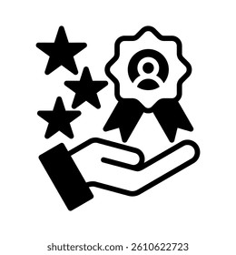 Reputation Icon Element for Design